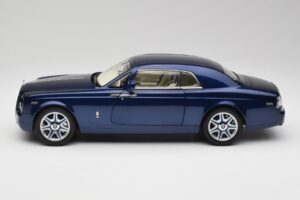 Rolls-Royce Phantom Coupe Metropolitan Zils Kyosho 1:18 08862BLM Metāls — attēls 4 no 8