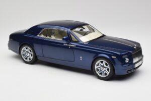 Rolls-Royce Phantom Coupe Metropolitan Zils Kyosho 1:18 08862BLM Metāls — attēls 6 no 8