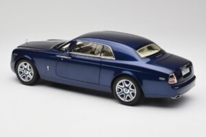 Rolls-Royce Phantom Coupe Metropolitan Zils Kyosho 1:18 08862BLM Metāls — attēls 7 no 8