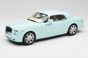 Rolls-Royce Phantom Coupe Turchese Zils Kyosho 1:18 08862TBL Metāls