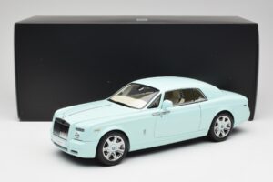 Rolls-Royce Phantom Coupe Turchese Zils Kyosho 1:18 08862TBL Metāls — attēls 8 no 8