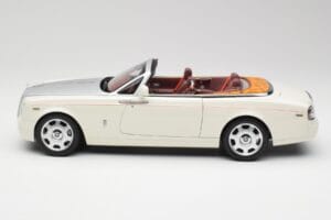 Rolls-Royce Phantom Drophead Coupe English Balts Kyosho 1:18 08871EW2 Metāls — attēls 6 no 10