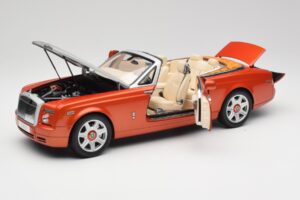Rolls-Royce Phantom Drophead Coupe Mandarin Oranžs Kyosho 1:18 08871P Metāls — attēls 2 no 10