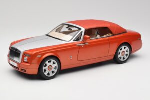 Rolls-Royce Phantom Drophead Coupe Mandarin Oranžs Kyosho 1:18 08871P Metāls — attēls 3 no 10