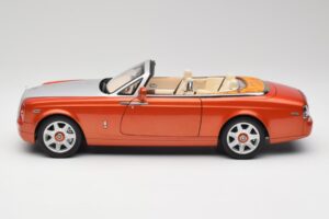 Rolls-Royce Phantom Drophead Coupe Mandarin Oranžs Kyosho 1:18 08871P Metāls — attēls 6 no 10