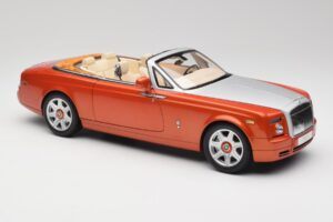 Rolls-Royce Phantom Drophead Coupe Mandarin Oranžs Kyosho 1:18 08871P Metāls — attēls 8 no 10