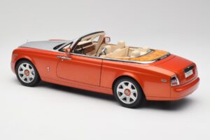 Rolls-Royce Phantom Drophead Coupe Mandarin Oranžs Kyosho 1:18 08871P Metāls — attēls 9 no 10