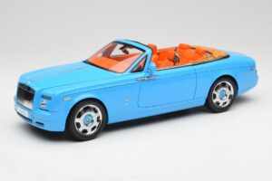 Rolls-Royce Phantom Drophead Coupe Powder Zils Kyosho 1:18 08871BL Metāls