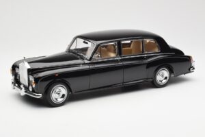 Rolls-Royce Phantom VI EWB Melns Kyosho 1:18 08905BK Metāls