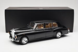 Rolls-Royce Phantom VI EWB Melns Kyosho 1:18 08905BK Metāls — attēls 8 no 8