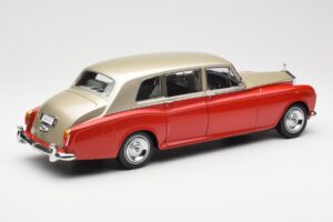Rolls-Royce Phantom VI Sarkans Gaiši Bēšs Kyosho 1:18 08905RLB Metāls — attēls 3 no 8