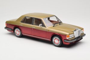 Rolls-Royce Silver Spirit Bēšs Sarkans BoS Models 1:18 BOS061 Sveķi — attēls 4 no 6