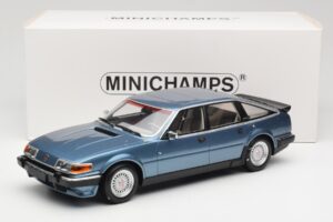 Rover Vitesse SD1 3.5 V8 Zils Metallic Minichamps 1:18 107138400 Metāls — attēls 6 no 6