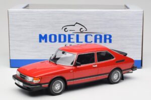 Saab 900 GL Sarkans MCG 1:18 MCG18340 Metāls — attēls 6 no 6
