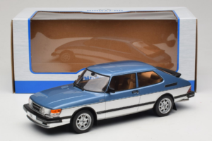 Saab 900 Turbo Blue Metallic MCG 1:18 MCG18261MCW Metāls — attēls 6 no 6