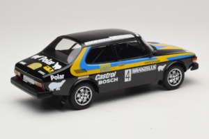 Saab 99 EMS #4 S. Blomqvist / H. Sylvan Rally Sweden Winner 1977 MCG 1:18 MCG18826R Metāls — attēls 2 no 6
