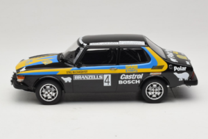 Saab 99 EMS #4 S. Blomqvist / H. Sylvan Rally Sweden Winner 1977 MCG 1:18 MCG18826R Metāls — attēls 3 no 6