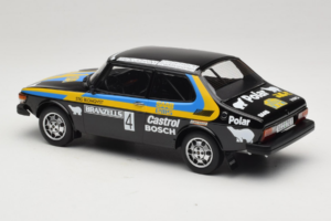Saab 99 EMS #4 S. Blomqvist / H. Sylvan Rally Sweden Winner 1977 MCG 1:18 MCG18826R Metāls — attēls 5 no 6
