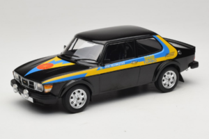 Saab 99 Turbo Stig Blomqvist Melns MCG 1:18 MCG18442 Metāls