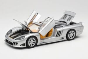 Saleen S7 Sudrabs Motormax 1:18 73117 Metāls — attēls 2 no 8