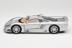 Saleen S7 Sudrabs Motormax 1:18 73117 Metāls — attēls 4 no 8