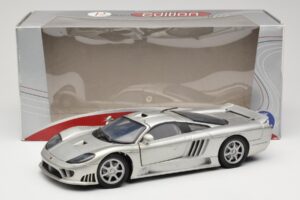 Saleen S7 Sudrabs Welly 1:18 23124646-M20 Metāls — attēls 8 no 8