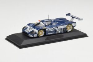 Sauber C9 #62 J. Dumfries / C. Ganassi 1987 Minichamps 1:43 SAUBER002 Metāls — attēls 2 no 4