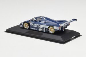 Sauber C9 #62 J. Dumfries / C. Ganassi 1987 Minichamps 1:43 SAUBER002 Metāls — attēls 3 no 4