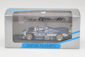 Sauber C9 #62 J. Dumfries / C. Ganassi 1987 Minichamps 1:43 SAUBER002 Metāls — attēls 4 no 4