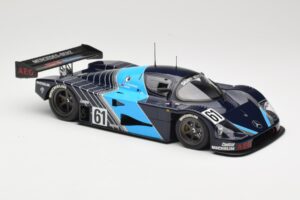Sauber Mercedes C9 #61 Testcar 1989 Minichamps 1:18 155893500 Metāls — attēls 4 no 6
