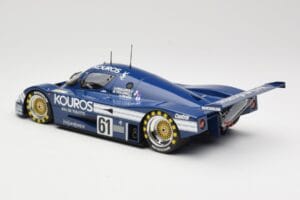 Sauber Mercedes C9 Kouros Racing #61 M. Thackwell / H. Pescarolo 24 Hours of Le Mans 1987 Minichamps 1:18 155873561 Metāls — attēls 5 no 6