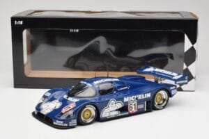 Sauber Mercedes C9 Michelin #61 J-L. Schlesser Winner ADAC Supersprint 1987 Minichamps 1:18 155873581 Metāls — attēls 6 no 6