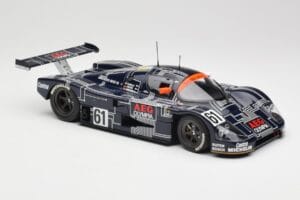 Sauber Mercedes C9 #61 M. Baldi / J. Weaver / J. Mass 24 Hours of Le Mans 1988 Minichamps 1:18 155883561 Metāls — attēls 4 no 6