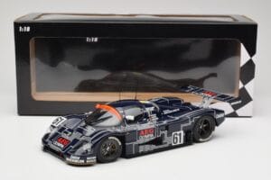 Sauber Mercedes C9 #61 M. Baldi / J. Weaver / J. Mass 24 Hours of Le Mans 1988 Minichamps 1:18 155883561 Metāls — attēls 6 no 6