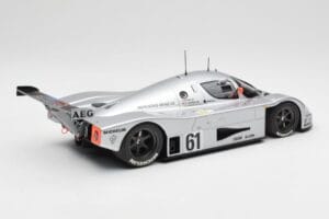 Sauber Mercedes C9 #61 M. Baldi / K. Acheson / G. Brancatelli 2nd Place 24 Hours of Le Mans 1989 Minichamps 1:18 155893561 Me — attēls 2 no 6