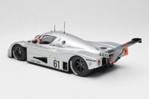 Sauber Mercedes C9 #61 M. Baldi / K. Acheson / G. Brancatelli 2nd Place 24 Hours of Le Mans 1989 Minichamps 1:18 155893561 Me — attēls 5 no 6
