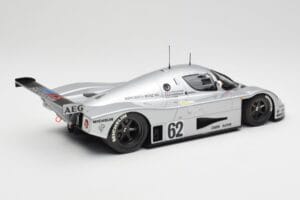 Sauber Mercedes C9 #62 J. Schlesser / J-P. Jabouille / A. Cudini 5th Place 24 Hours of Le Mans 1989 Minichamps 1:18 155893562 — attēls 2 no 6