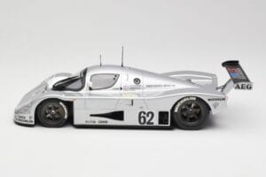 Sauber Mercedes C9 #62 J. Schlesser / J-P. Jabouille / A. Cudini 5th Place 24 Hours of Le Mans 1989 Minichamps 1:18 155893562 — attēls 3 no 6