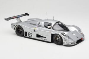 Sauber Mercedes C9 #62 J. Schlesser / J-P. Jabouille / A. Cudini 5th Place 24 Hours of Le Mans 1989 Minichamps 1:18 155893562 — attēls 4 no 6