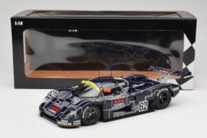 Sauber Mercedes C9 #62 K. Niedzwiedz / K. Acheson 24 Hours of Le Mans 1988 Minichamps 1:18 155883562 Metāls — attēls 6 no 6