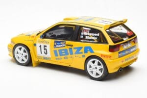 SEAT Ibiza Kit Car Evo 2 #15 H. Rovanpera / R. Pietilanen Rally Monte Carlo 1998 Otto 1:18 OT445 Sveķi — attēls 5 no 6