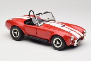Shelby Cobra 427 S/C Guardsman Red ERTL 1:18 7369 Metāls — attēls 6 no 8