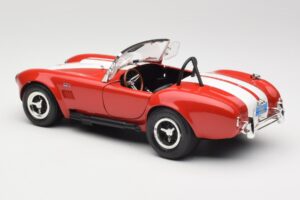 Shelby Cobra 427 S/C Guardsman Red ERTL 1:18 7369 Metāls — attēls 7 no 8