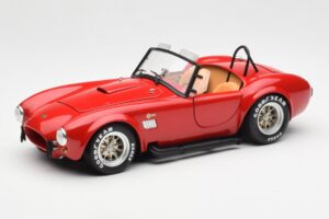 Shelby Cobra 427 S/C Sarkans Kyosho 1:18 08047R Metāls