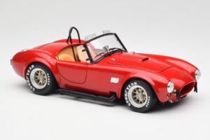 Shelby Cobra 427 S/C Sarkans Kyosho 1:18 08047R Metāls — attēls 6 no 8