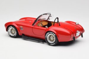 Shelby Cobra 427 S/C Sarkans Kyosho 1:18 08047R Metāls — attēls 7 no 8