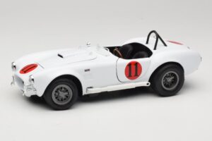 Shelby Cobra 427 S/C Balts Auto World 1:18 AWSS104 Metāls