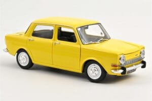 Simca 1000 LS Maya Dzeltens Norev 1:18 185714 Metāls