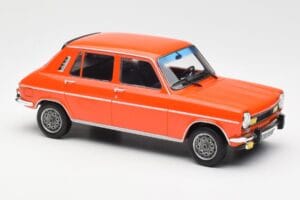 Simca 1100 TI Sumatra Sarkans Norev 1:18 185755 Metāls — attēls 4 no 6