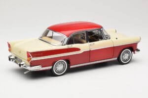 Simca Chambord Sarkans & Ziloņkauls Norev 1:18 185721 Metāls — attēls 3 no 8